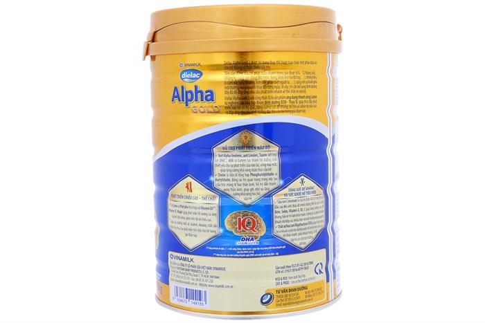 Sữa Dielac Alpha Gold Step 4 900g