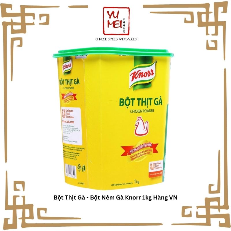 Bột thit gà knorr 1kg - bột nêm gà knorr 1kg hàng vn