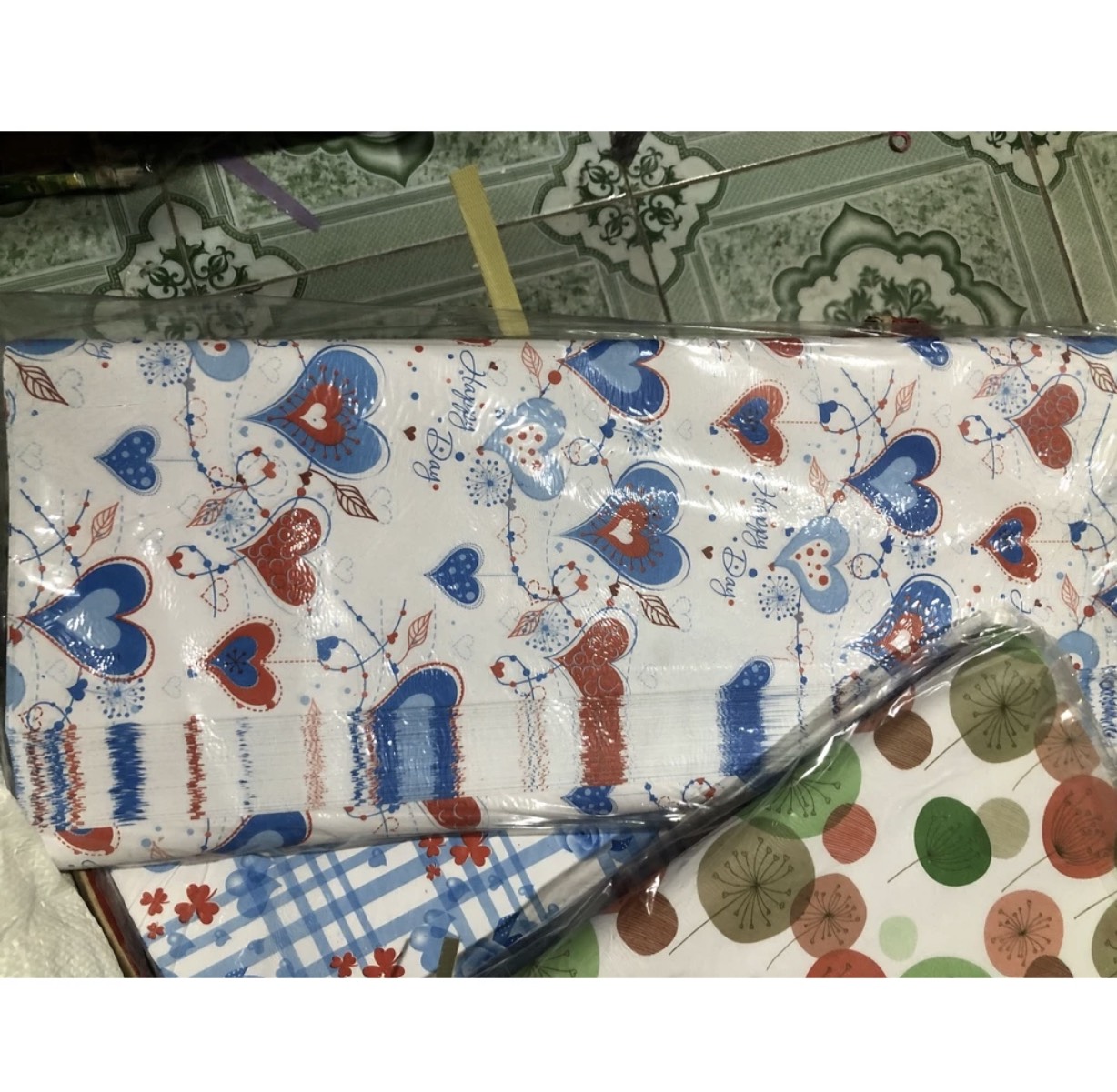 100 Tờ Giấy Bọc Quà 50x50cm