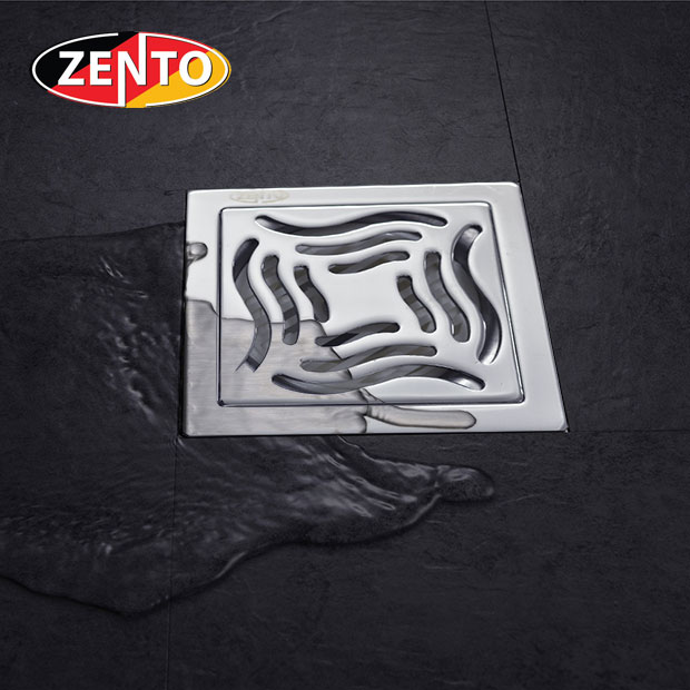 [HCM]Phễu thoát sàn chống mùi inox Zento TS131-L