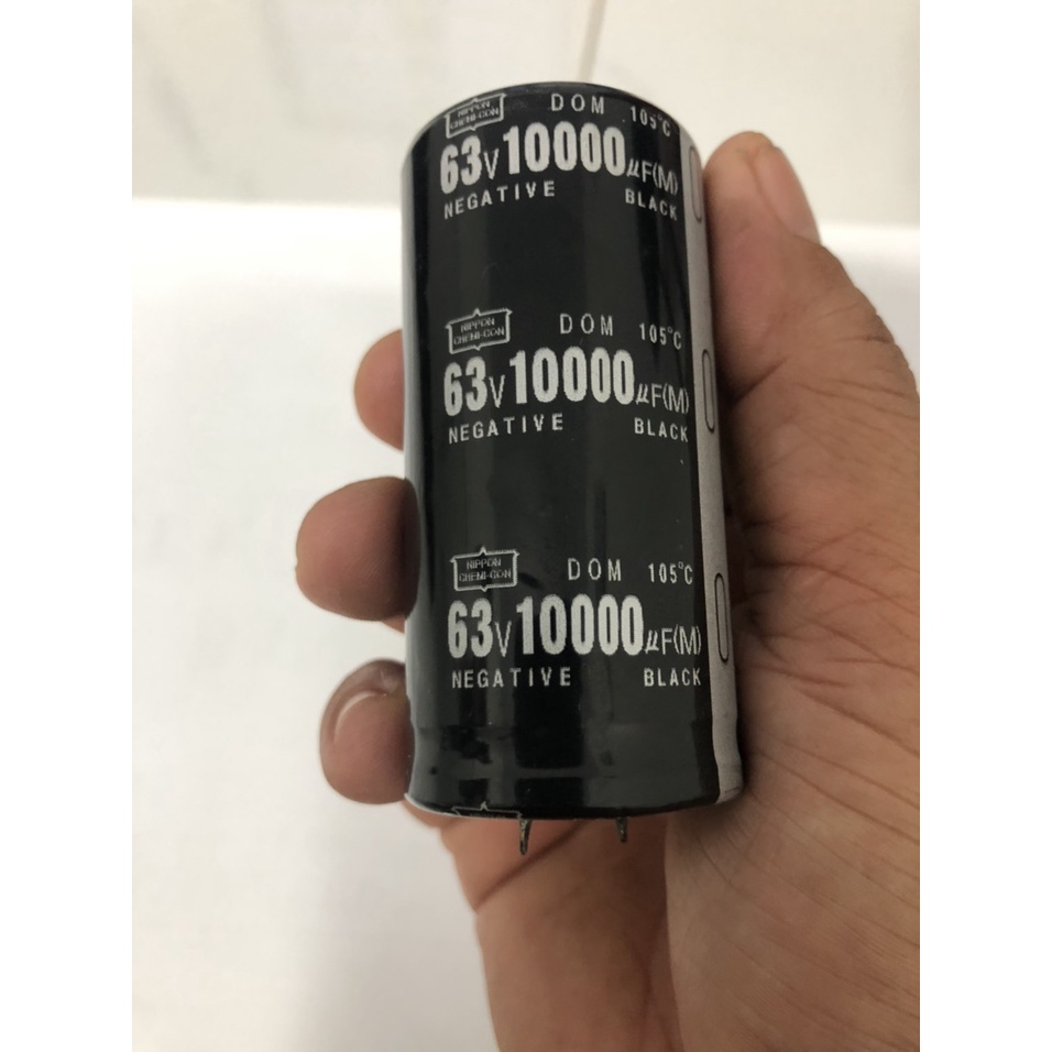TỤ LỌC NGUỒN CHO AMPLY 63V- 10000 uF
