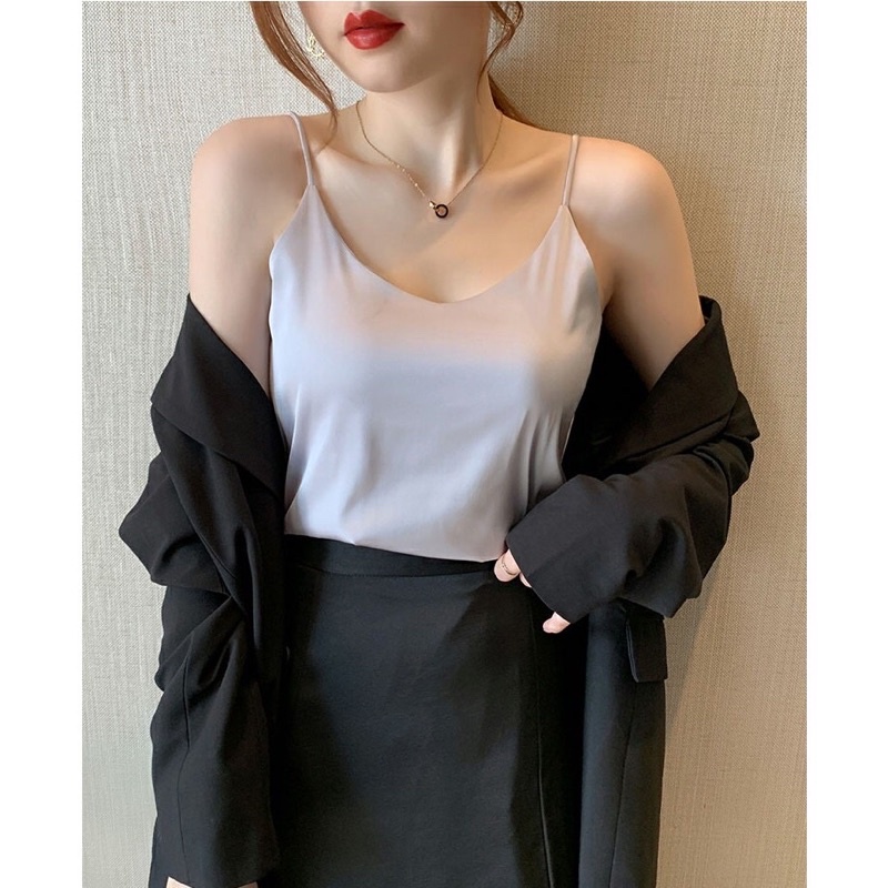 Áo 2 dây lụa sang chảnh