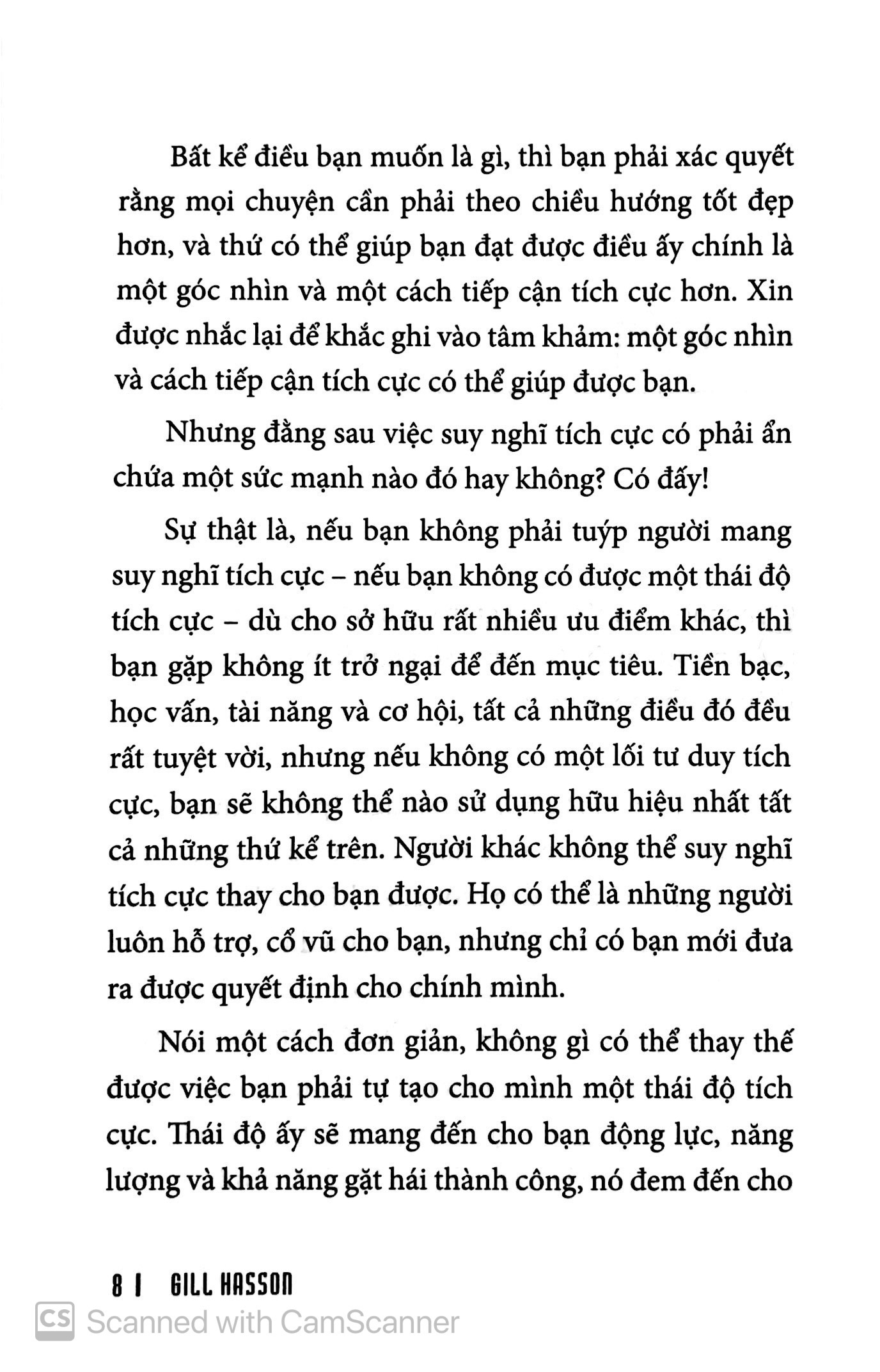 Suy Nghĩ Tích Cực (Tái Bản)
