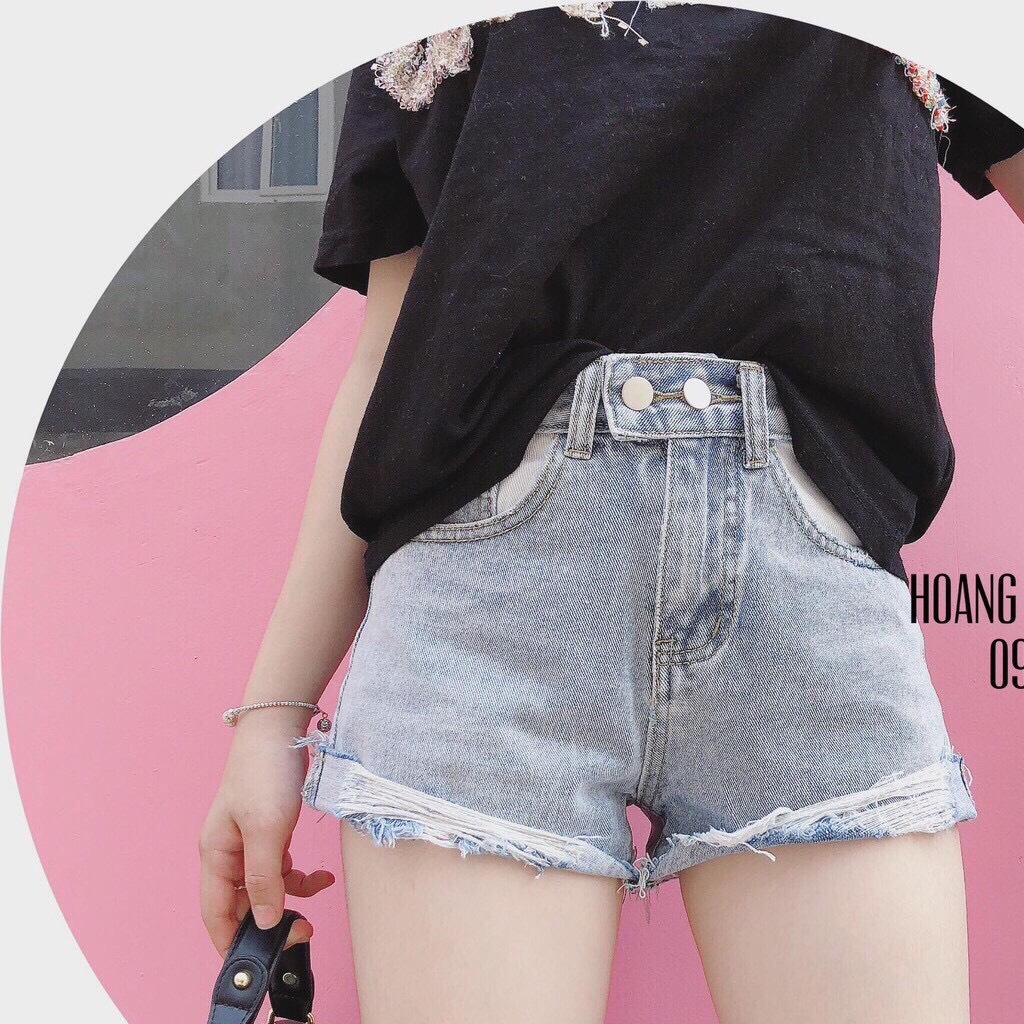 Quần Short Đùi Jean Nữ Thời Trang Cao Cấp QDU4