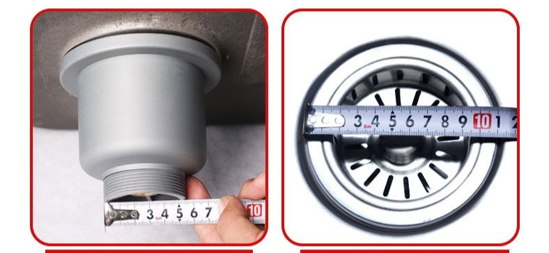 Xi phông chậu rửa bát 2 hố A2