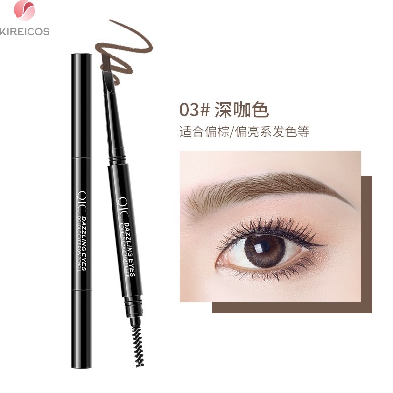 Chì Kẻ Mày 2 Đầu Vặn QIC Dazzling Eyes