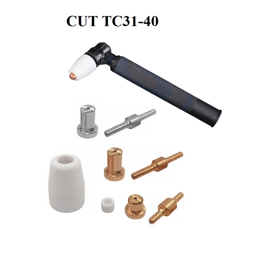 Mỏ cắt plasma 40A KLG40, 8 mét - Dây cắt plasma CUT40