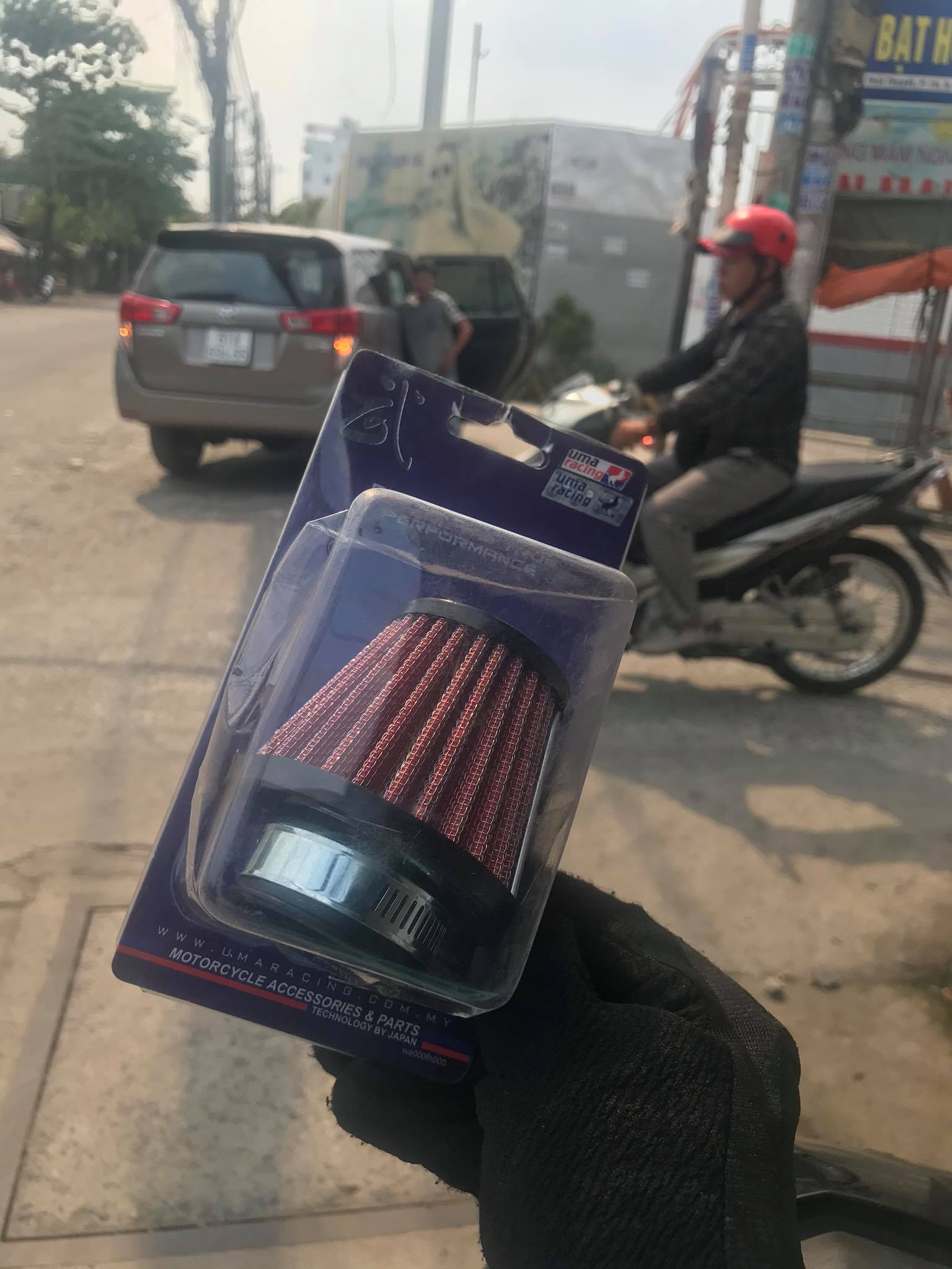 Lọc gió bánh ú uma cho ex,winner,satria, ( mọi xe )