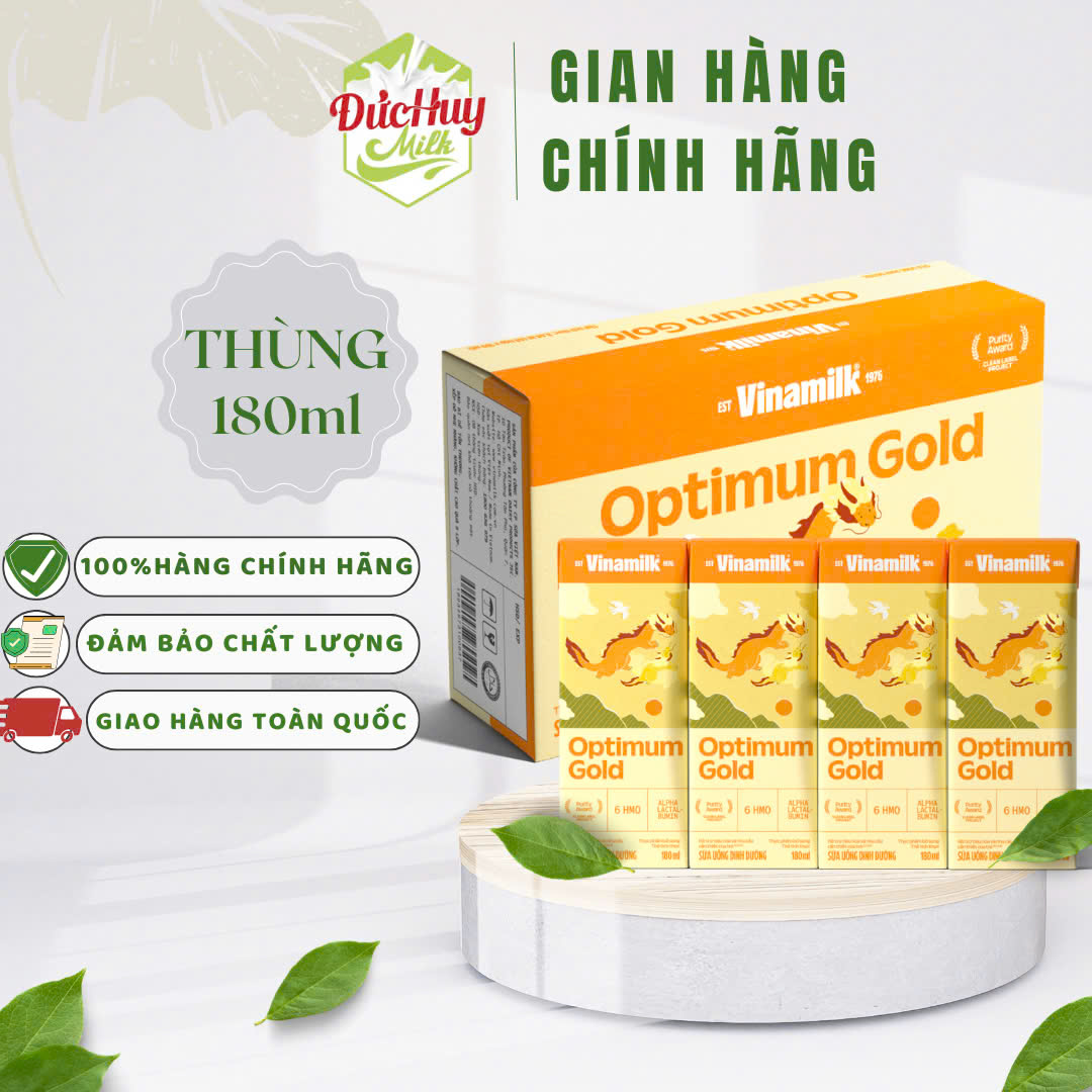 Thùng 48 hộp sữa bột pha sẵn Optimum Gold 110ml/180ml