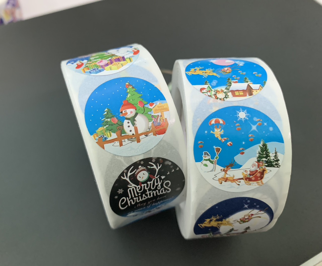 Christmas Stickers Roll