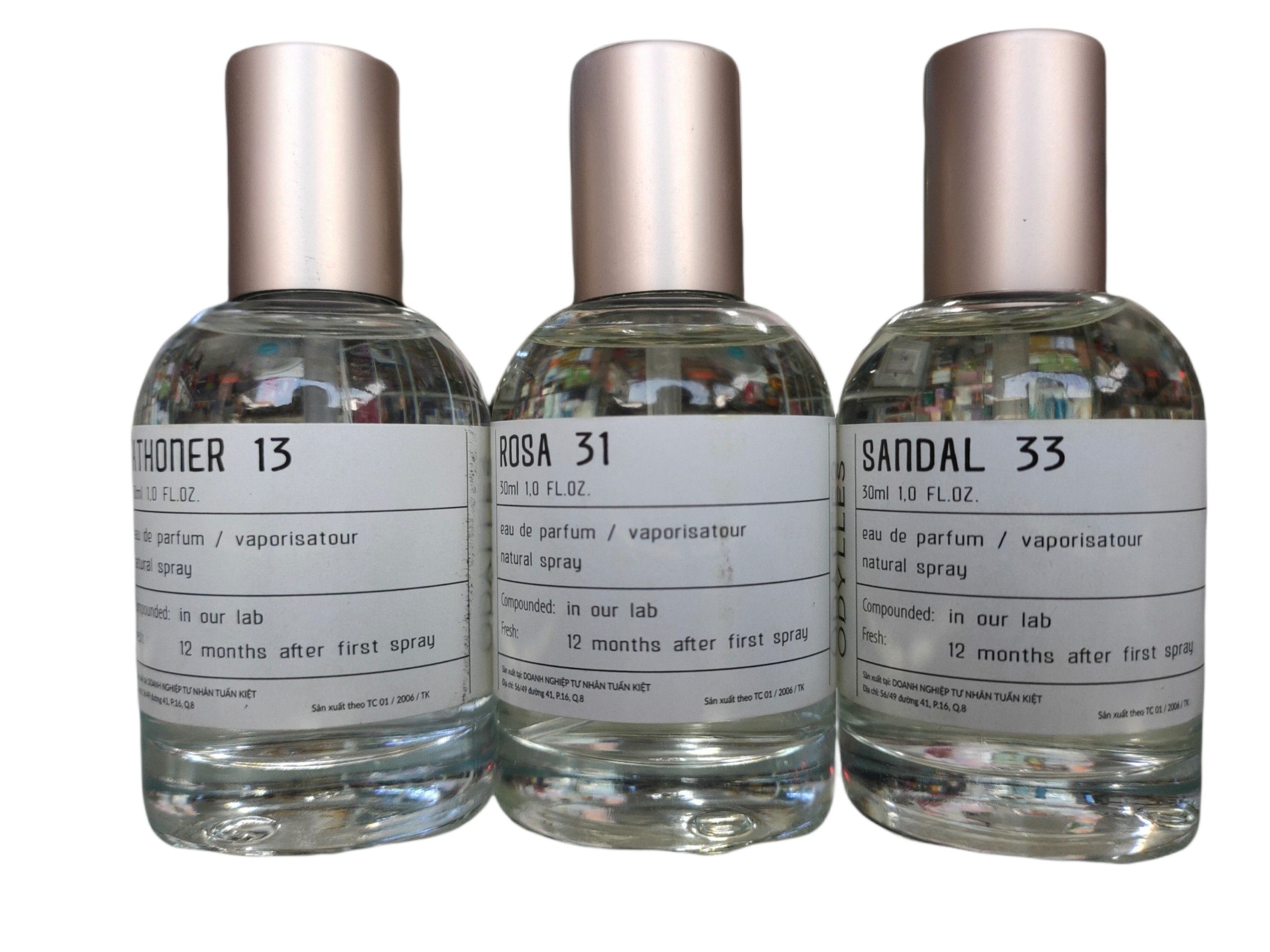 Nước hoa le labo - mẫu odylles 30ml another 13 rose 31 santal 33