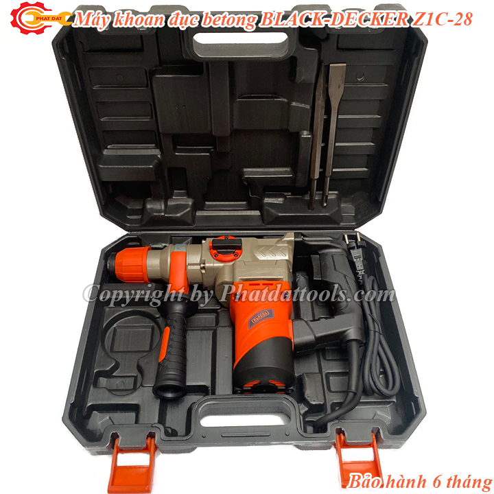 MÁY KHOAN ĐỤC BETONG BLACK&DECKER Z1C-28