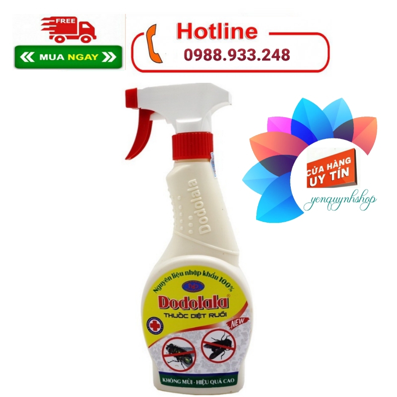 Thảo mộc xịt Ruồi Dodolala 350ml New- Chính Hãng