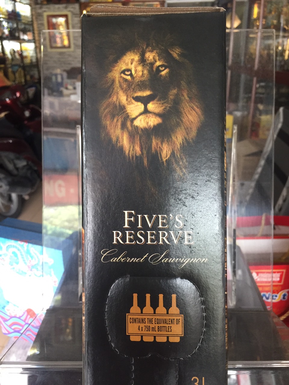 Five’s Reserve Cabernet Sauvignon 3L