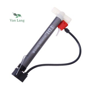 Bơm xe mini dài 30cm dùng cho xe đạp, bơm bóng, xe máy