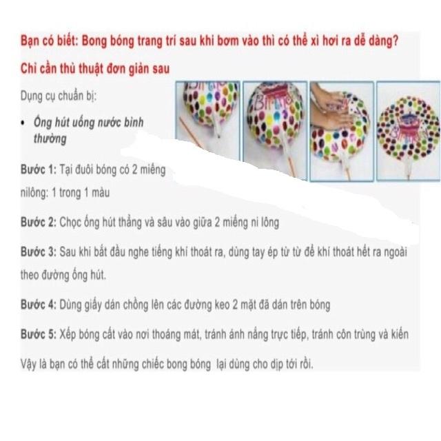 SET BÓNG TRANG TRÍ MỪNG ĐẦY THÁNG CHO BÉ TRAI / GÁI 032 ( tặng bơm bóng, băng dính bóng)