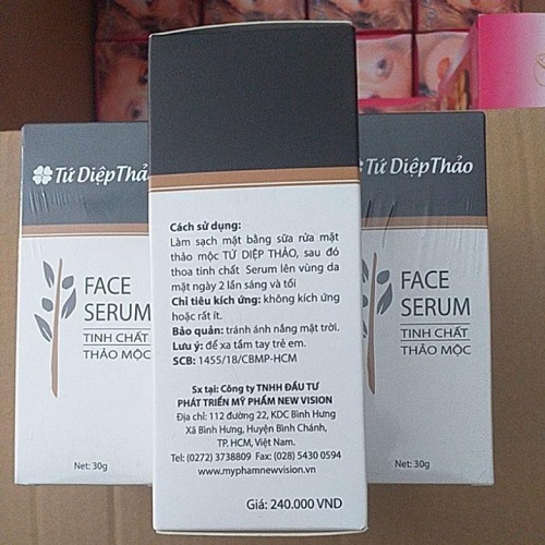 SERUM FACE TỨ DIỆP THẢO 30ML