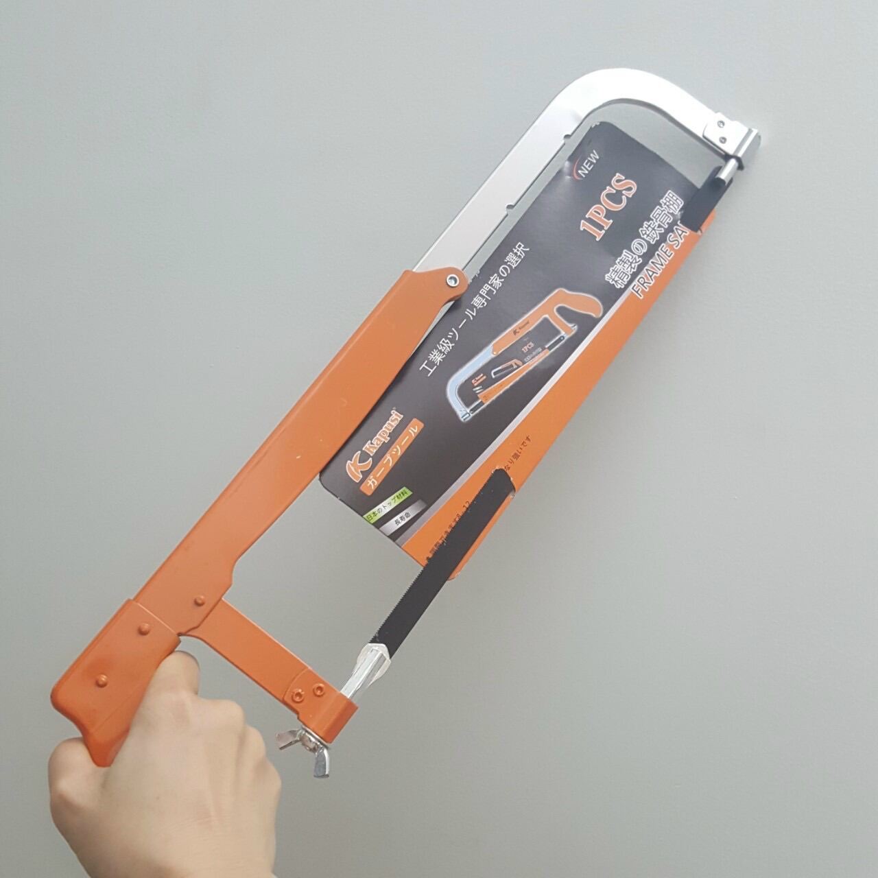 Khung cưa sắt Kapusi có lưỡi, hàng chuẩn Nhật-