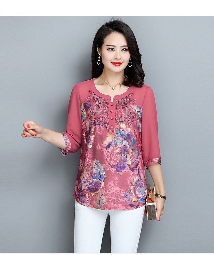 ÁO SƠ MI TRUNG NIÊN BAG00165 SM thêu