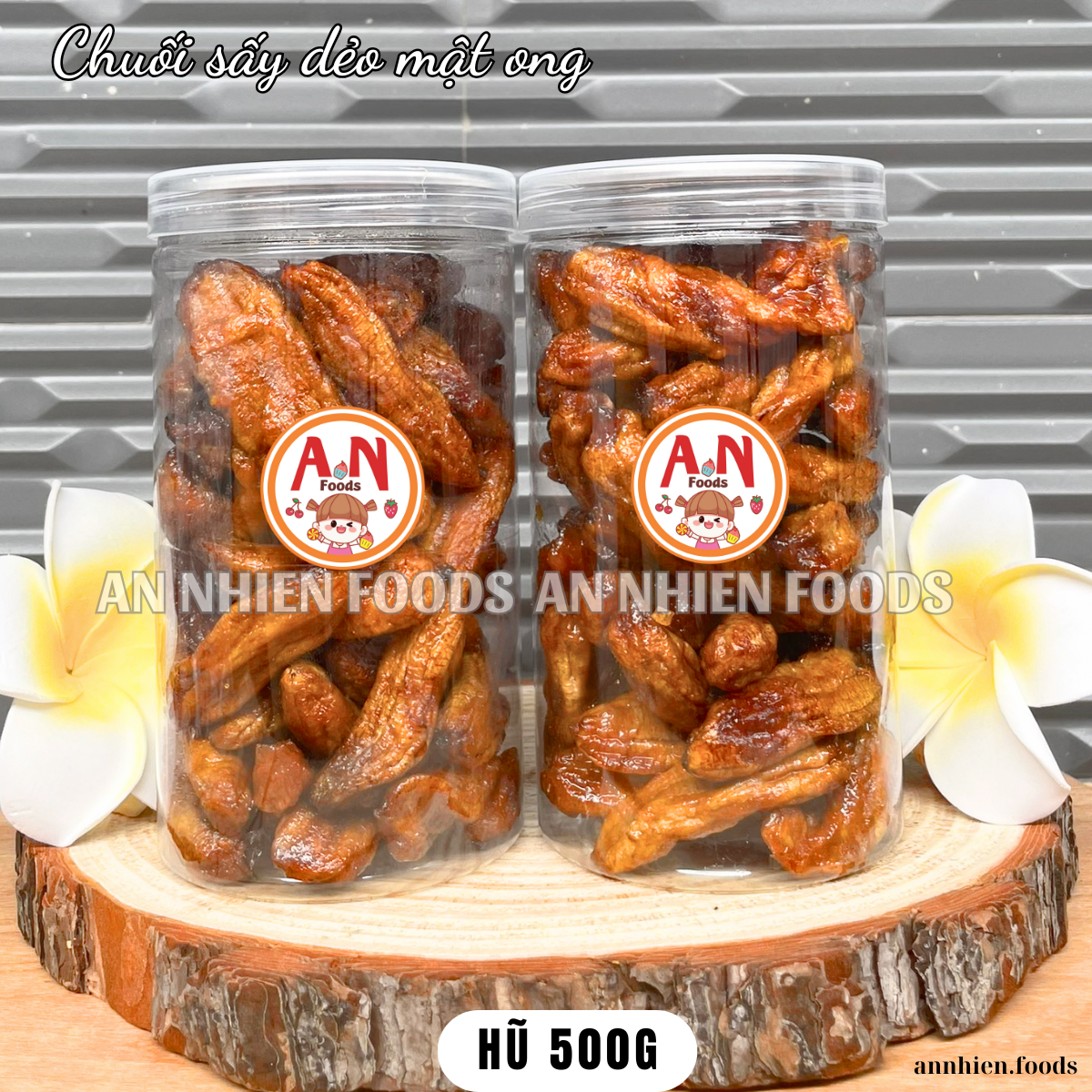 Chuối sấy dẻo {Khối lượng tịnh, không tính bao bì}