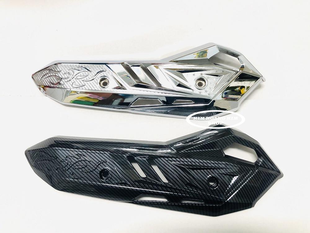 ComBo 6 Món (Ốp Pô+Pô E+Che Két mỏ dè) XI INOX GẮN AIRBLADE 2020