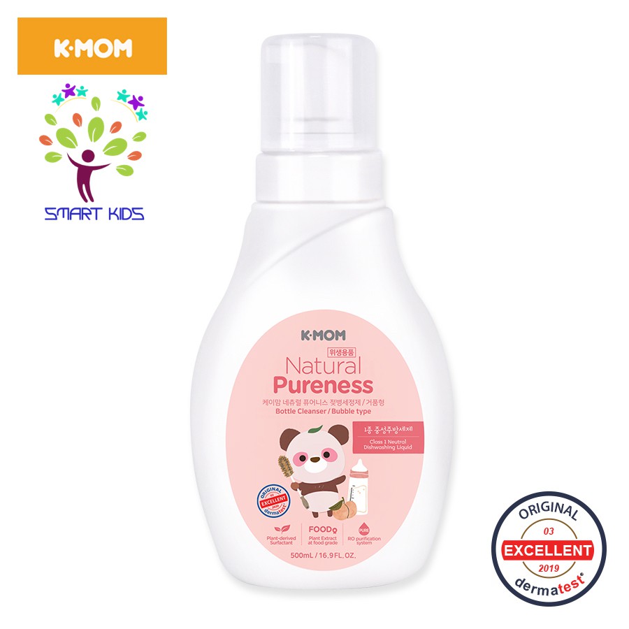 NƯỚC RỬA BÌNH & RAU QUẢ HỮU CƠ K-MOM HÀN QUỐC