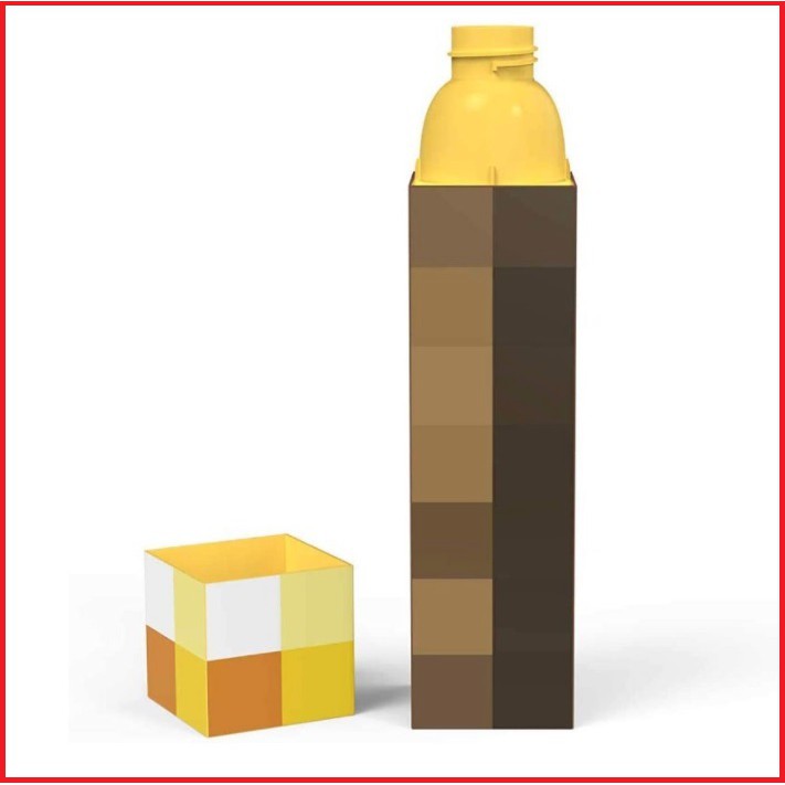 [HCM]Bình đựng nước hình đuốc trong game MINECRAFT cực độc lạ