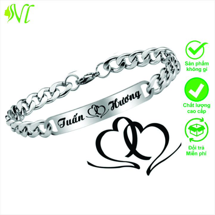 Vòng tay khắc theo yêu cầu