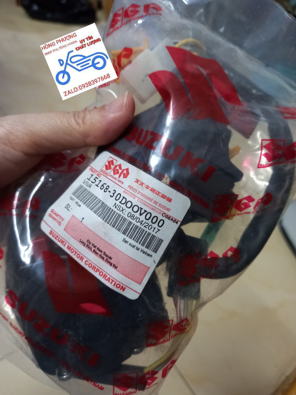 Bộ Cùm Công Tắc dành cho xe Viva Suzuki zin hãng