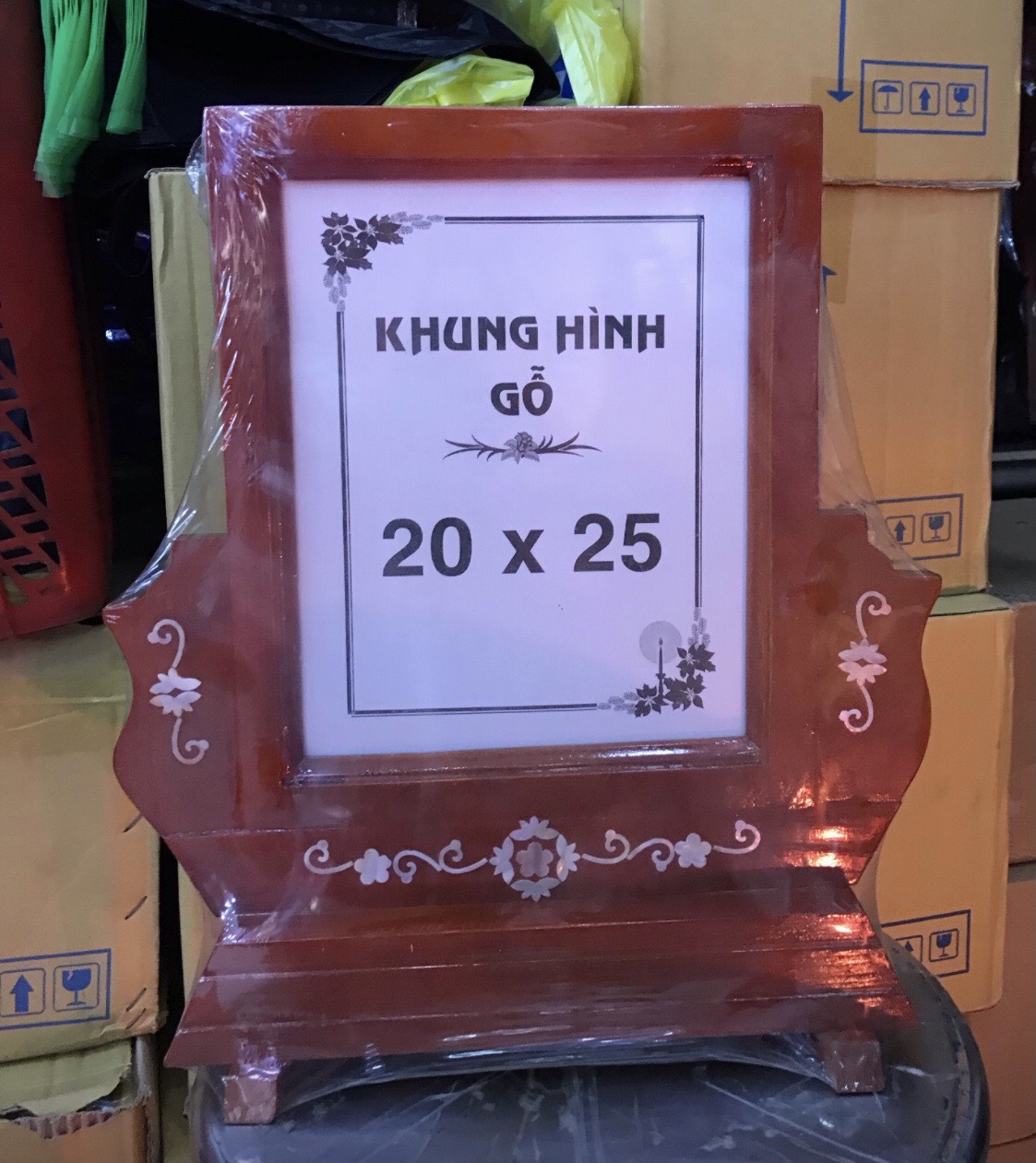 (HCM) Khung hình thờ ,khung ảnh gỗ thờ (20x25) (20x30)  trơn