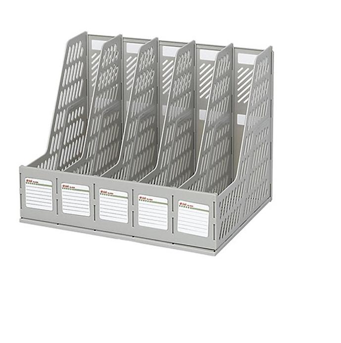 [HCM]File nhựa cứng 5 ngăn deli 9835