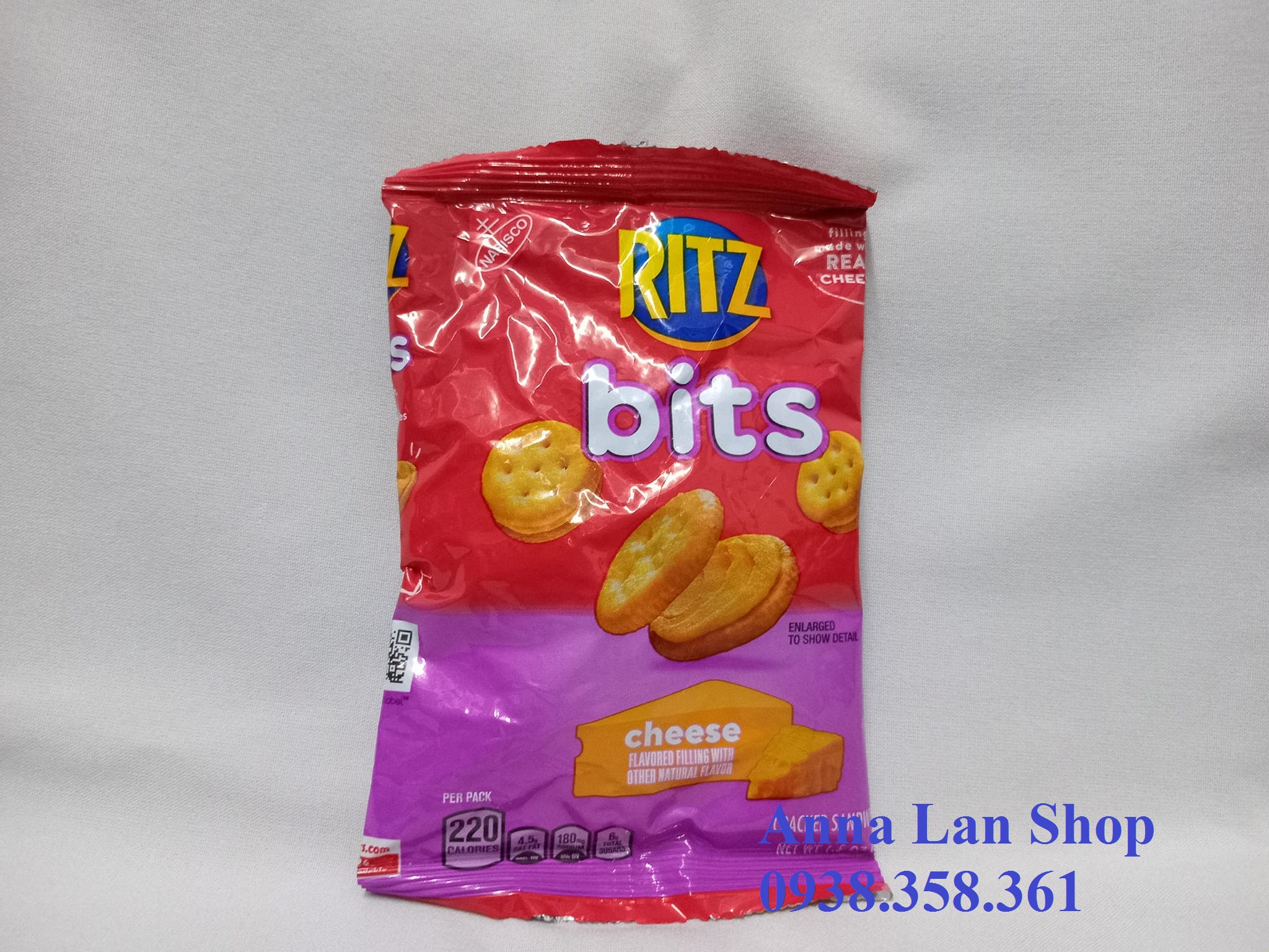 [HCM]Bánh Ritz phô mai - Mỹ (42g)