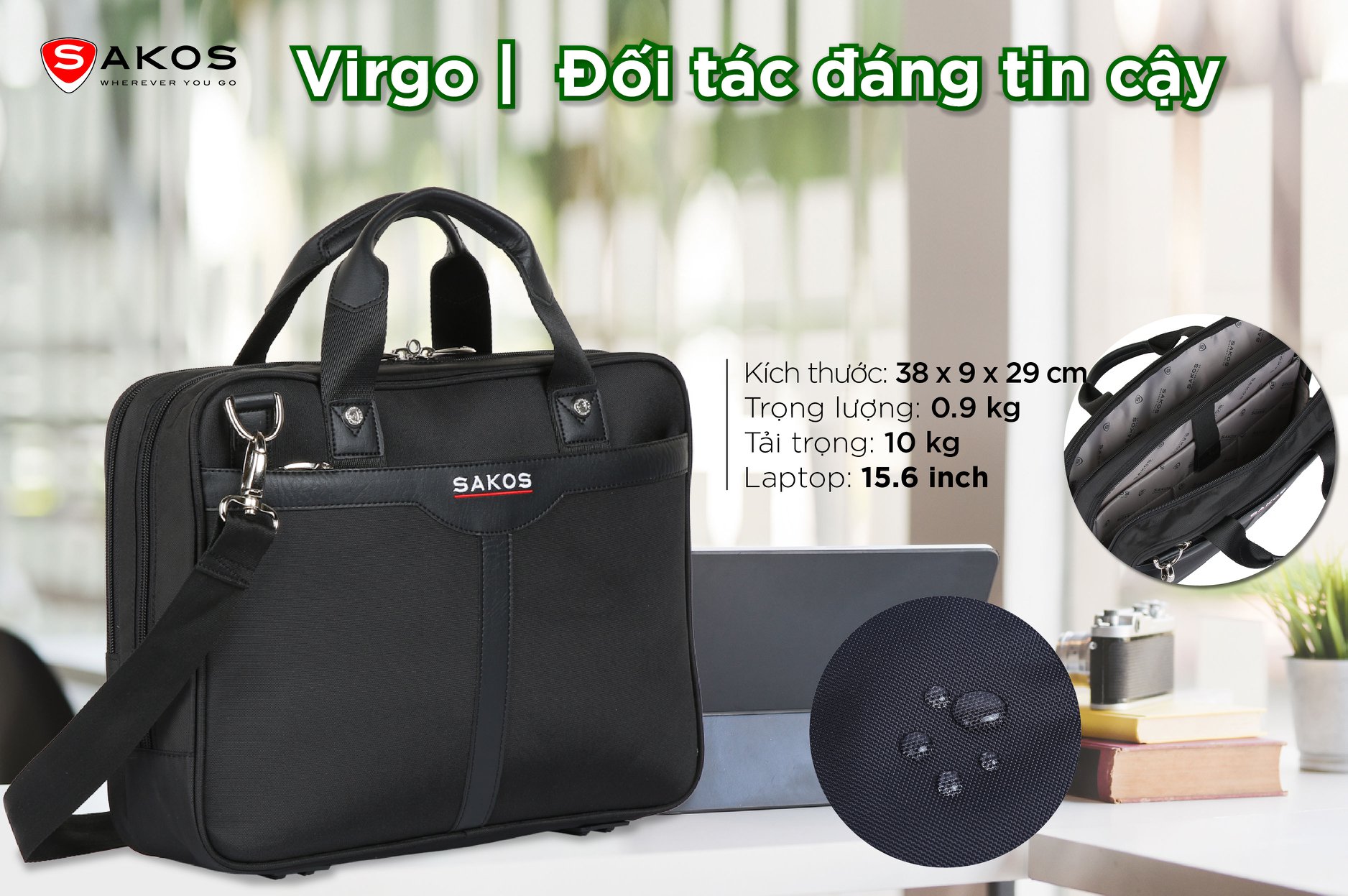 CẶP DOANH NHÂN SAKOS VIRGO