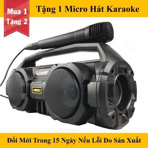 Loa Bluetooth KIMISO KM-S1 Tặng kèm Mic hát Karaoke Cực Chất