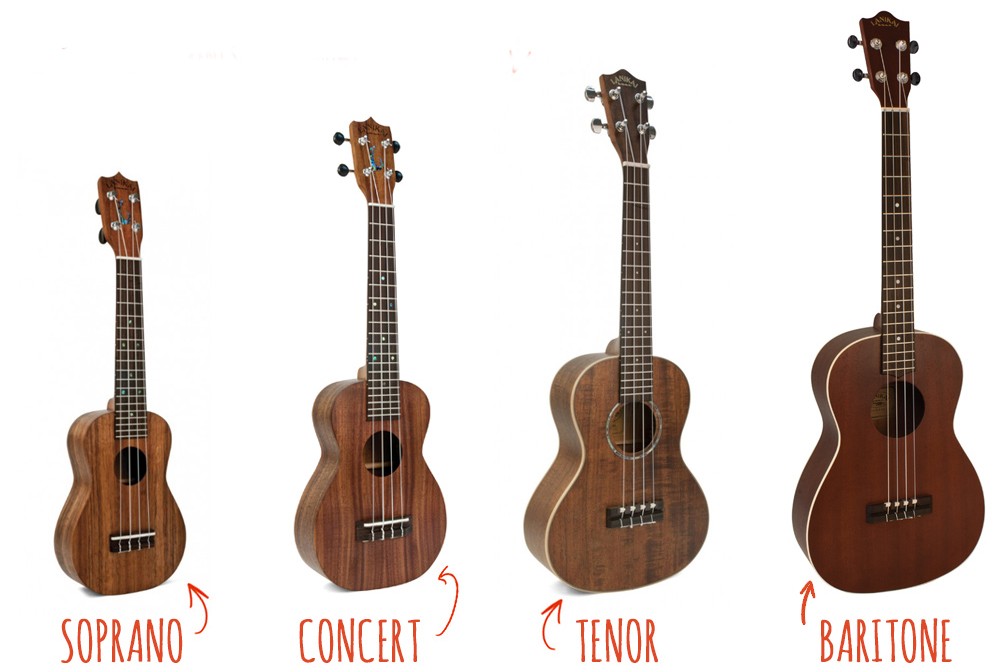 Đàn Ukulele Soprano màu trơn 21