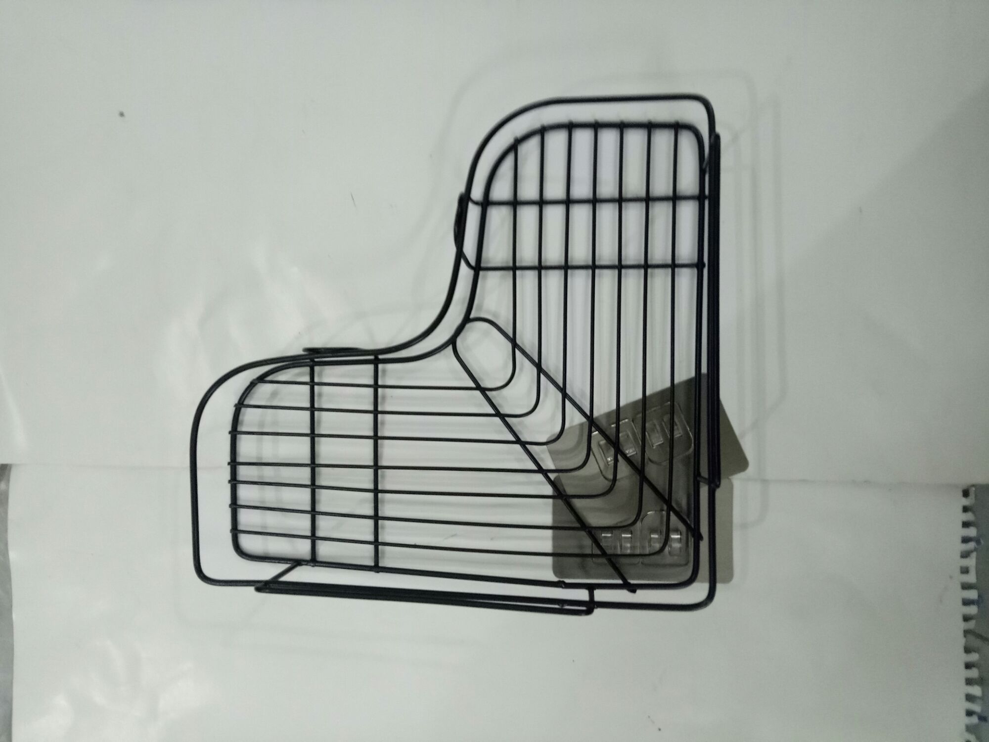 kệ góc dán tường nhà tắm sắt sơn tĩnh điện