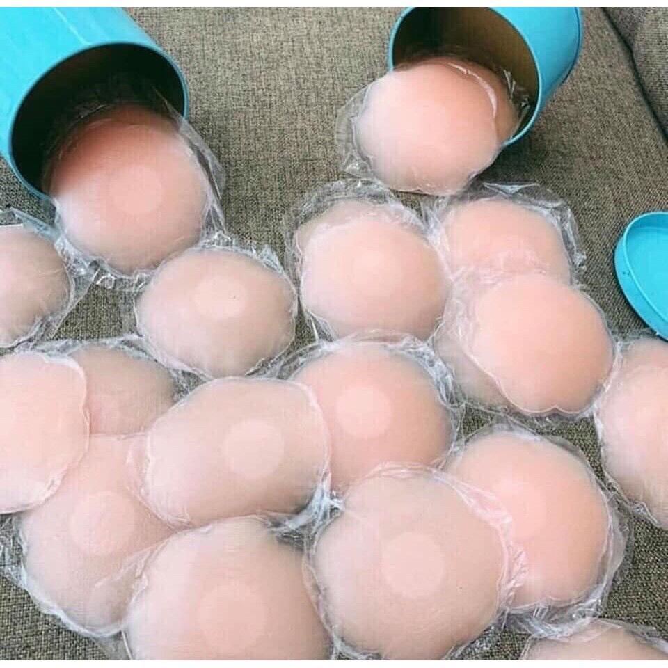 Hộp 5 Đôi Miếng Dán nhũ hoa/Dán Ngực Silicon 1401 Siêu mềm