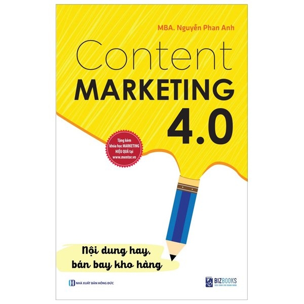 Sách - content marketing 4.0 - nội dung hay, bán bay kho hàng