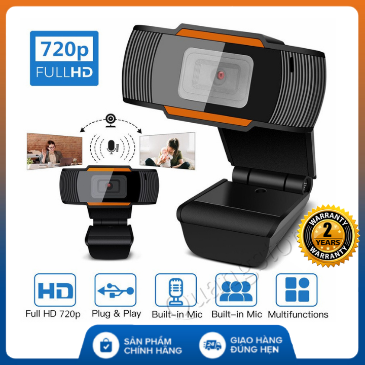 Webcam máy tính pc để bàn có mic a870 , hỗ trợ học online qua zoom, trực tuyến- hội họp -gọi video hình ảnh sắc nét , webcam cho máy tính , webcam có míc , webcam laptop , webcam pc