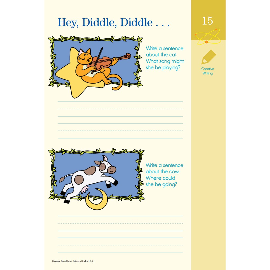 Sách - Summer Brain Quest 1&2 - Á Châu Books ( 6 - 7 Tuổi )
