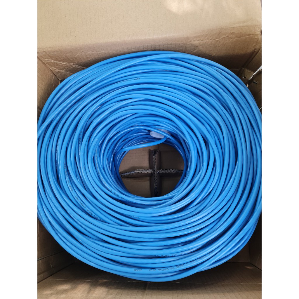 Thùng / Cuộn dây mạng cat6 Lblink cuộn 8 lõi 305m