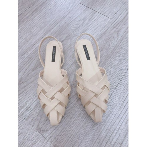 GIÀY SANDAL BỆT MŨI NHỌN DA QUAI ĐAN SD-0300