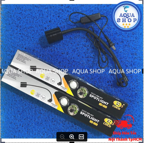 Đèn Led Rọi Coco 3 Chế Độ Màu Cho Bể Cá