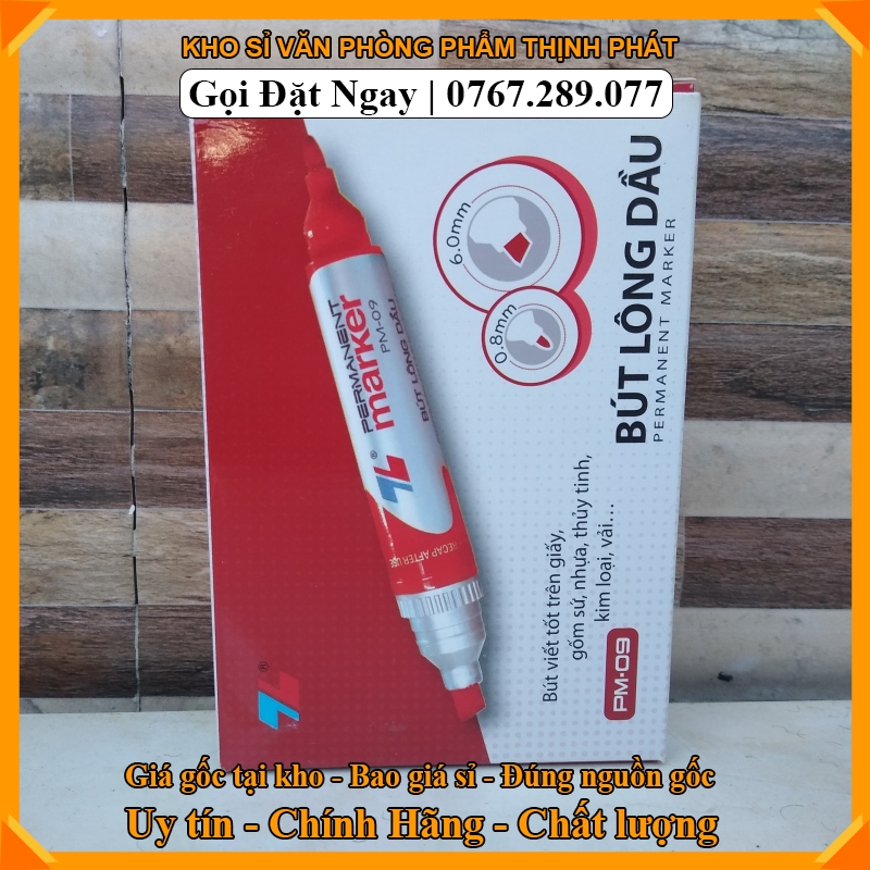 Bút lông dầu ngòi lớn nhỏ