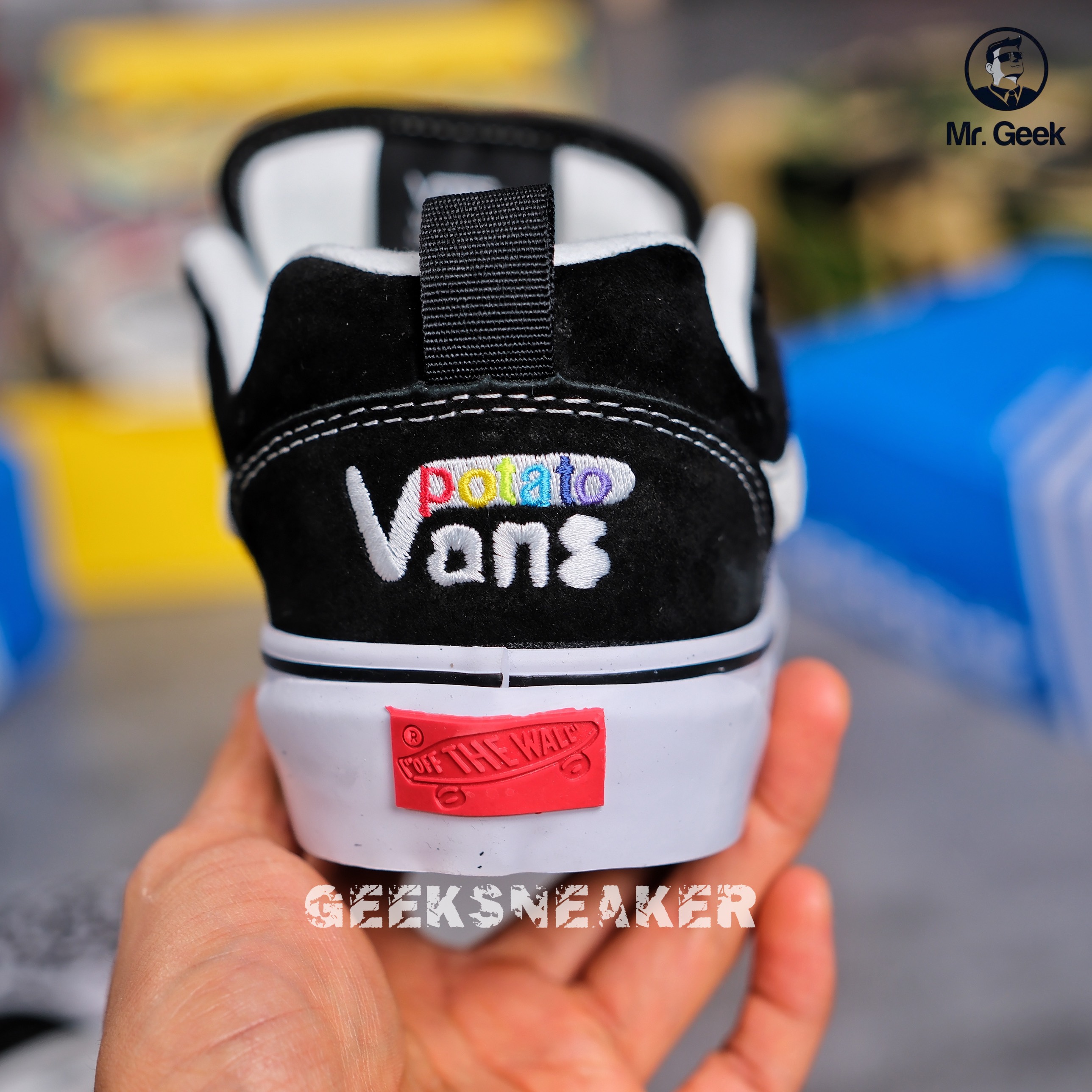 [GeeKSneaker] Giày Sneaker Vans Vault Knu Skool VR3 x Imran Potato