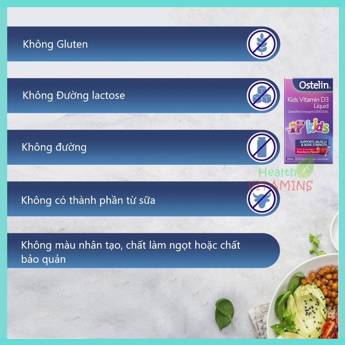 Vitamin D3 Liquid Ostelin