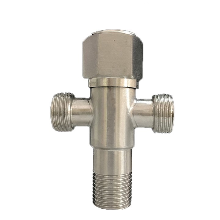 Van chia nước bằng inox hay van T cầu bao gồm van 1 ngã, van 2 ngã, van 3 ngã