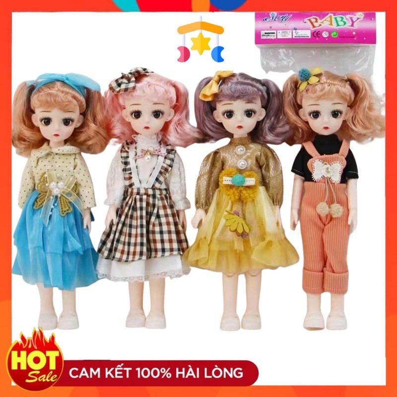 Đồ chơi búp bê chipi có khớp to cho bé