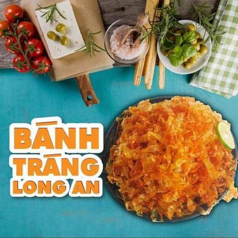 Bánh tráng long an dẻo sate cay - siêu ngon 250g