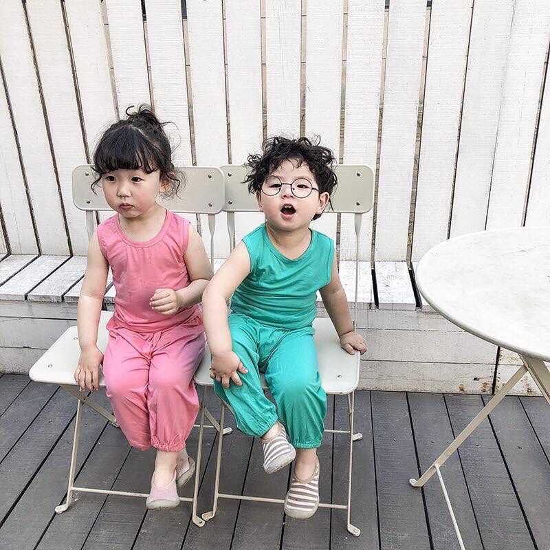 COMBO 2 BỘ ALIBABA THẦN THÁNH CHẤT THUN LẠNH CHO BÉ